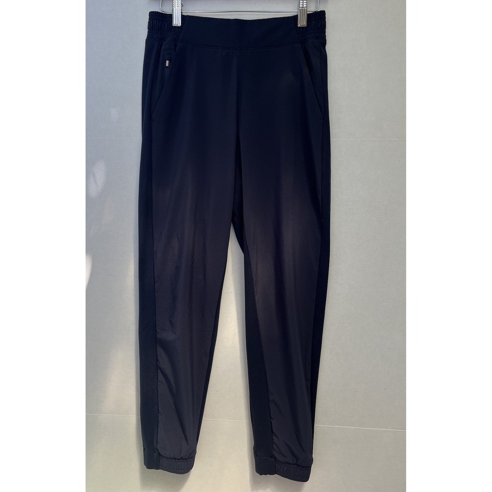 Athleta Womens Brooklyn Jogger Pants Size 4‎ Blue Pockets Athleisure Pockets